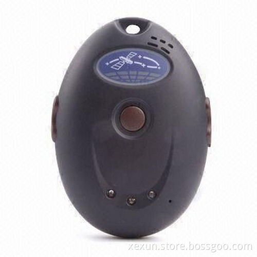 Mini personal GPS tracker with big SOS button, dual talk monitor free Android & iOS app